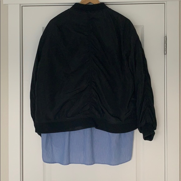 Bomber jacket with detachable shirt bottom - Picture 4 of 5